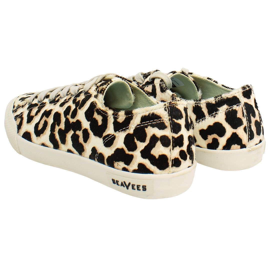 Seavees Seavees Women's Monterey Mulholland Lace-Up Brown Synthetic Plimsolls - 3