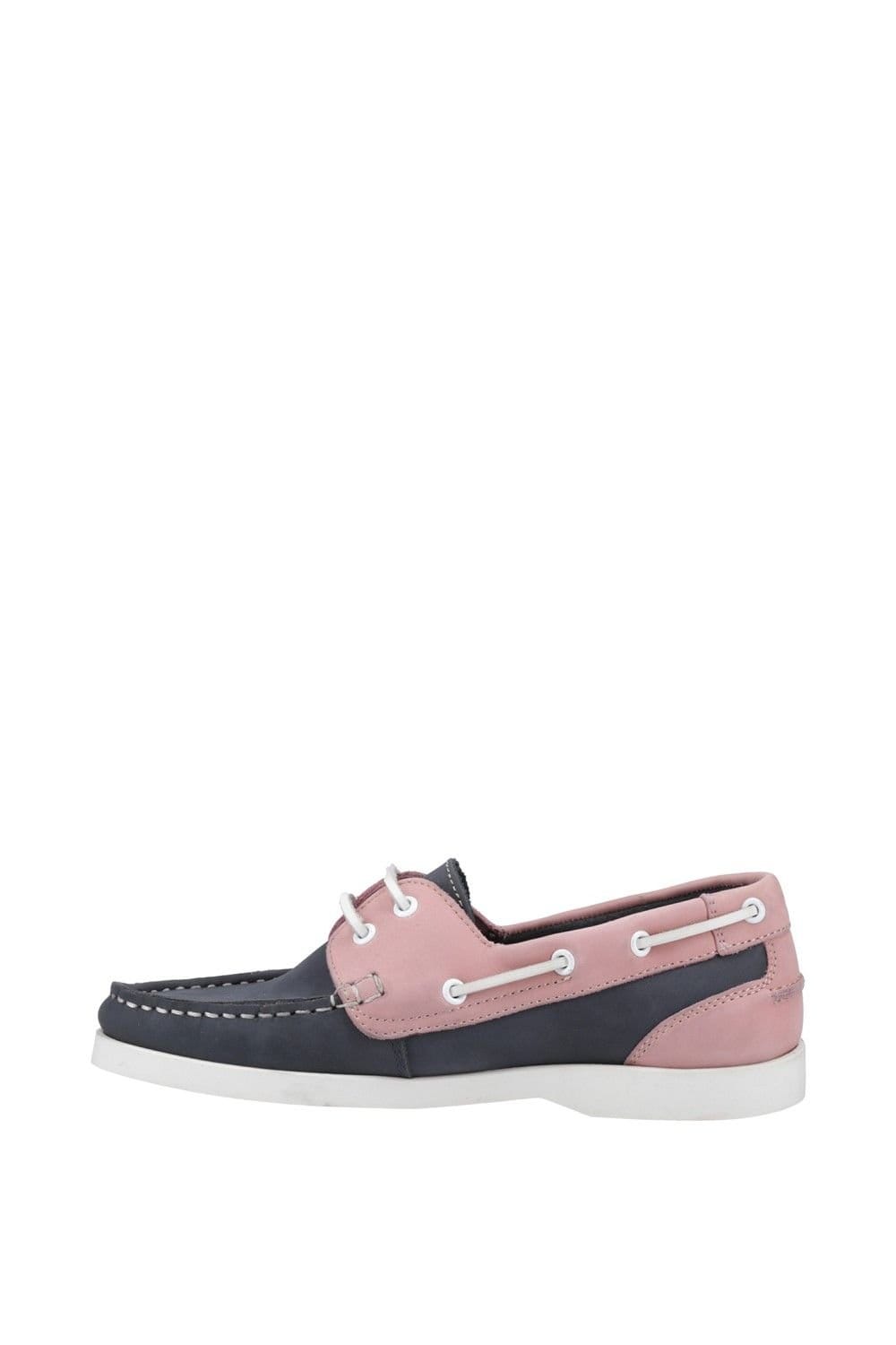 Hush Puppies Hush Puppies Women's Isabel Boat Shoe in Navy - 4
