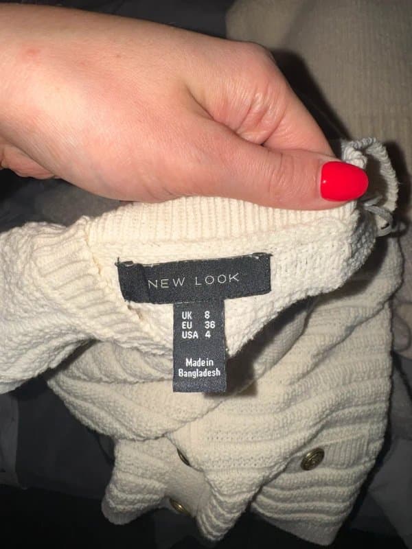 New Look New look waistcoat knit size small