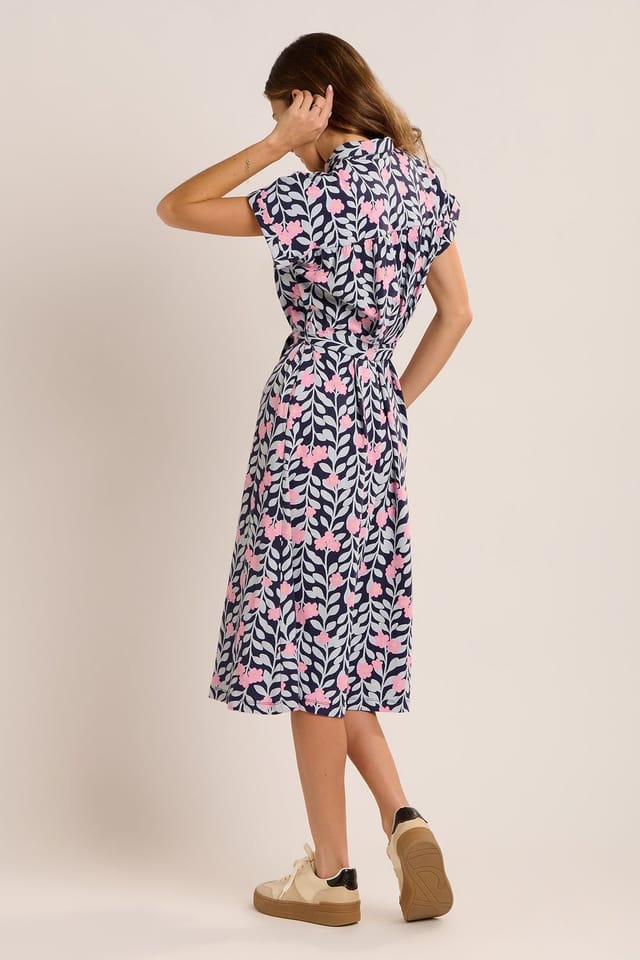 Brakeburn Brakeburn Women's PIETRA DRESS in Blue - 2