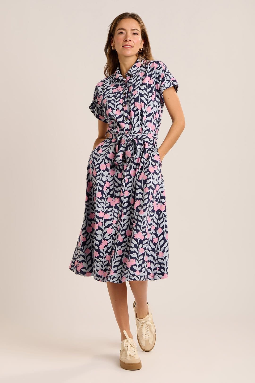 Brakeburn Brakeburn Women's PIETRA DRESS in Blue - 4