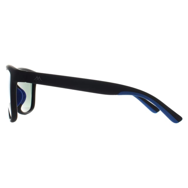 montana montana Men's Rectangle Black Blue G15 Polarized MP199 - 3