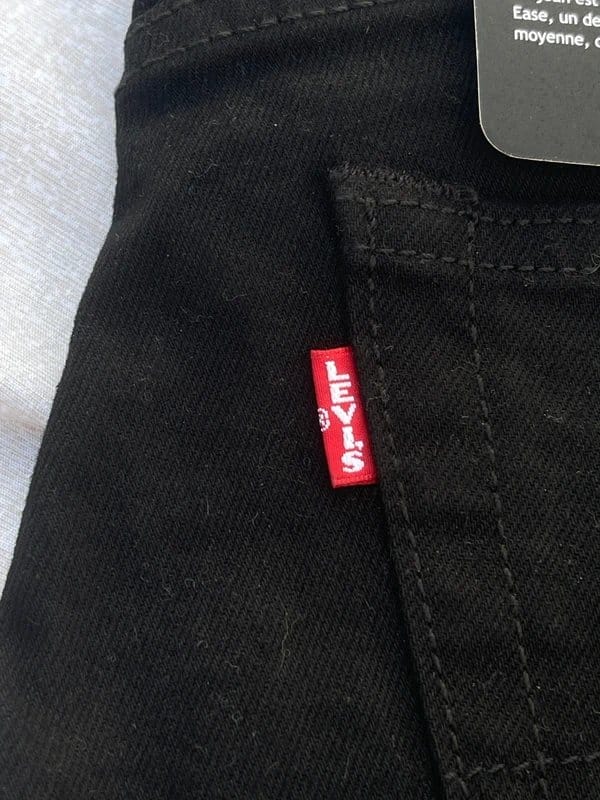 Levis Levi’s 511 Slim Fit Jeans Men’s W38 L30 – Jet Black - 1