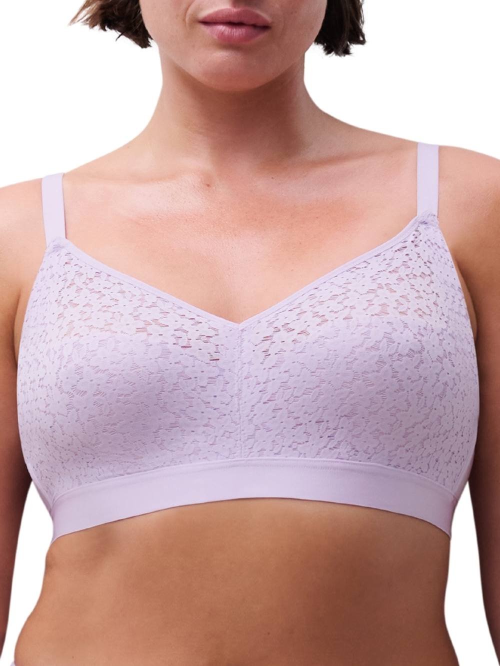 Chantelle Chantelle Women's Easy Feel Norah Wirefree Support Bra in Purple - 2