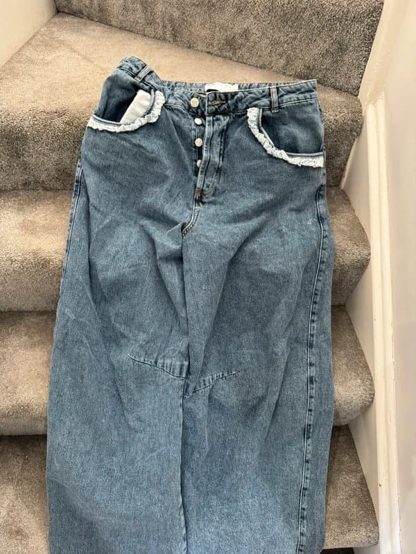 ASOS ASOS luxe barrel jeans