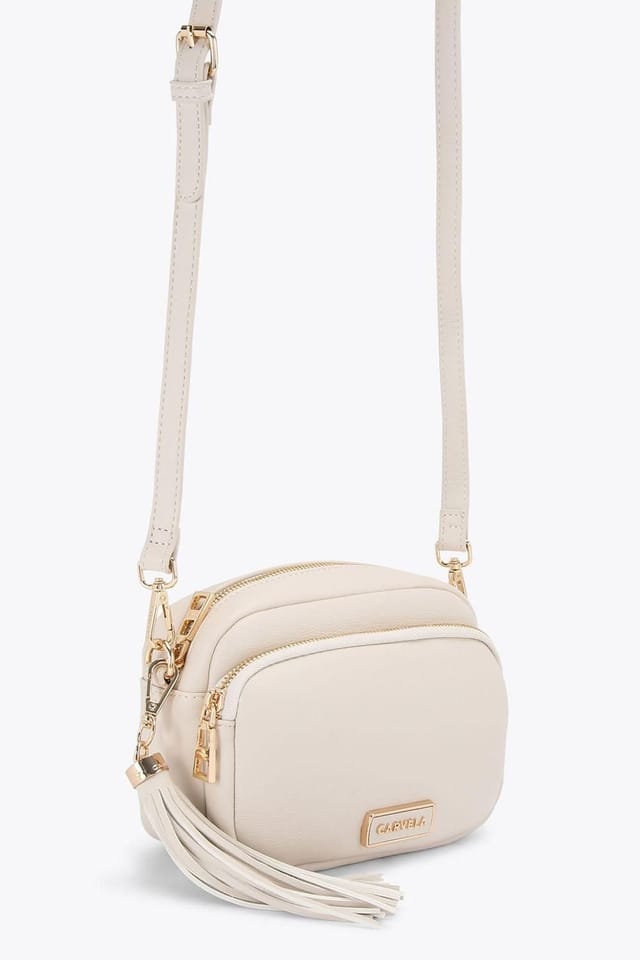 Carvela Carvela Women's 'Como Crossbody 2' Bag in Cream - 2