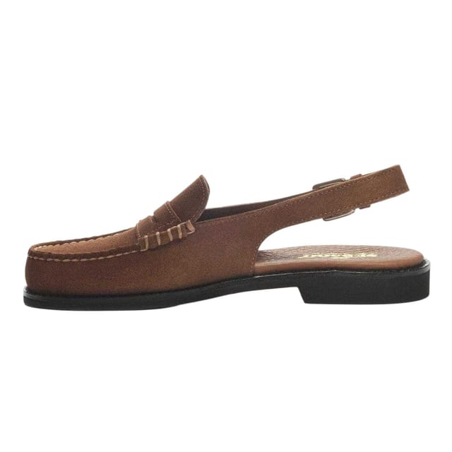 Sebago Sebago Women's Dan Flesh Out Suede Sandals in Brown - 2