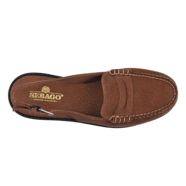 Sebago Sebago Women's Dan Flesh Out Suede Sandals in Brown - 3