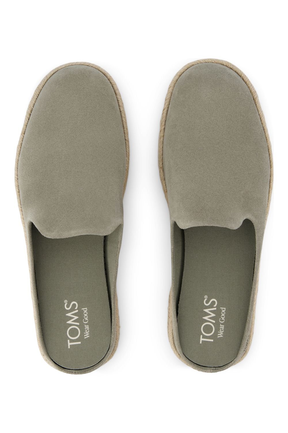 TOMS Toms Men's Santiago Mule Espadrille Grey - 3