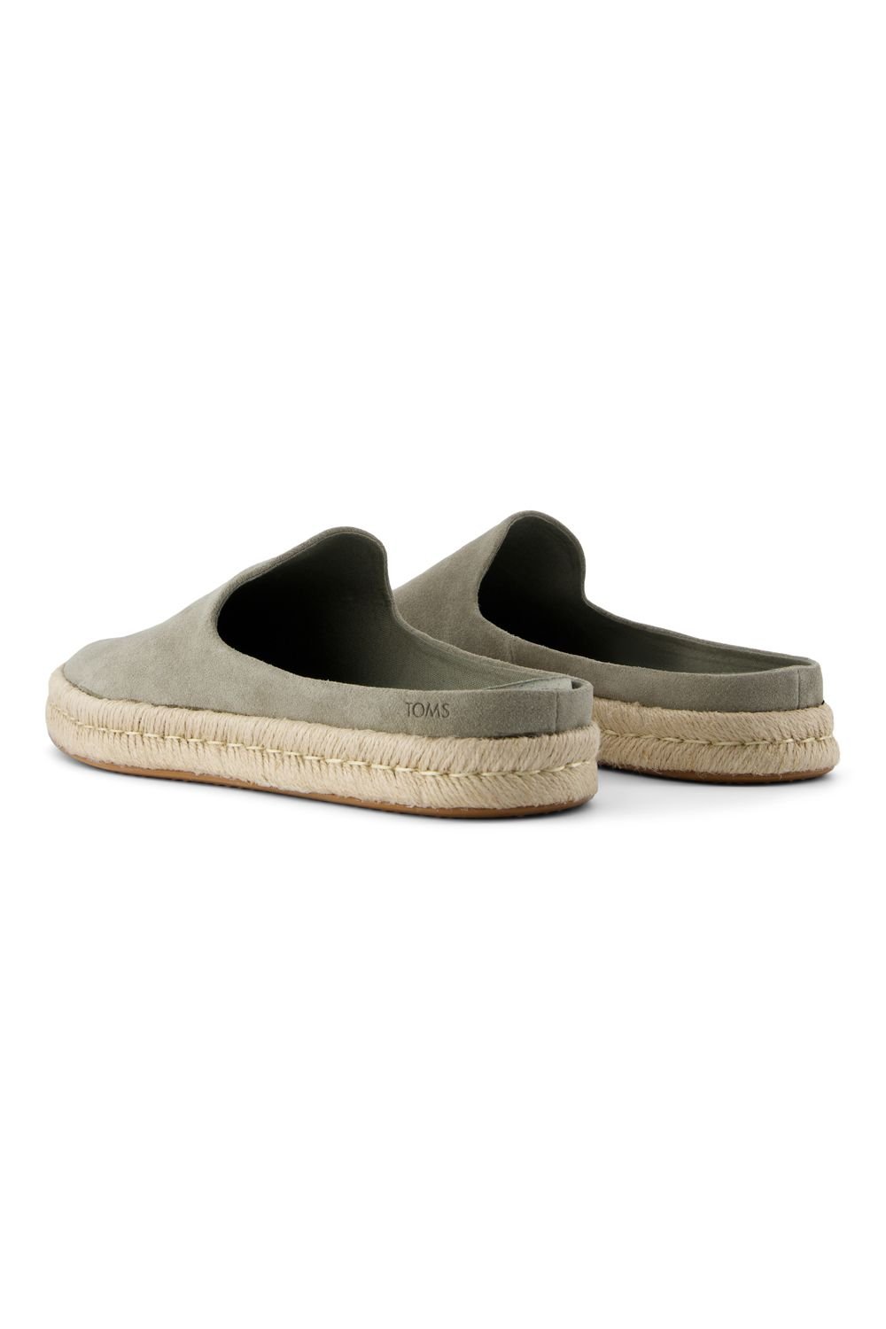 TOMS Toms Men's Santiago Mule Espadrille Grey - 4