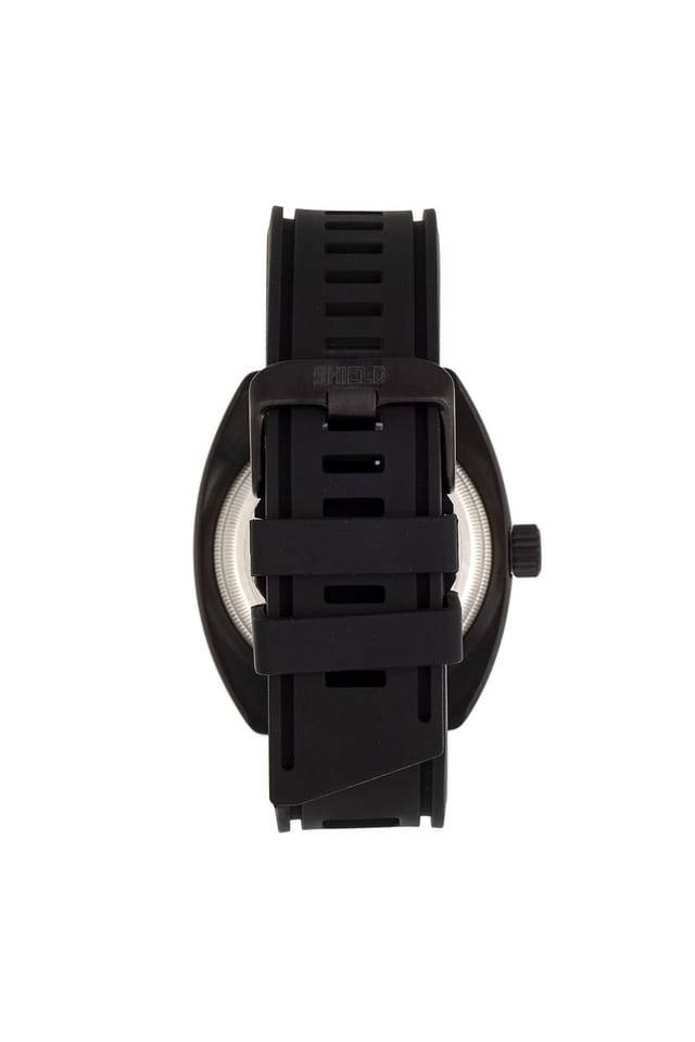 Shield Shield Dreyer Men's Diver Strap Watch in Black - 2