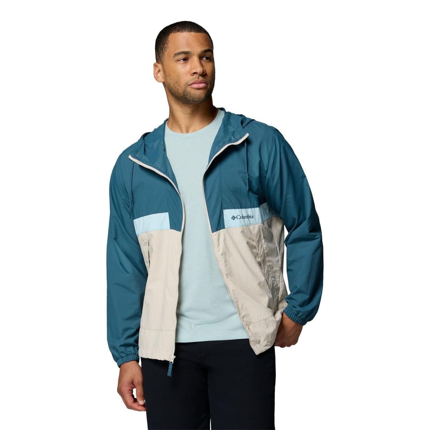 Columbia Columbia Men's Spire Valley Water Repellent Soft Shell Jacket in Blue