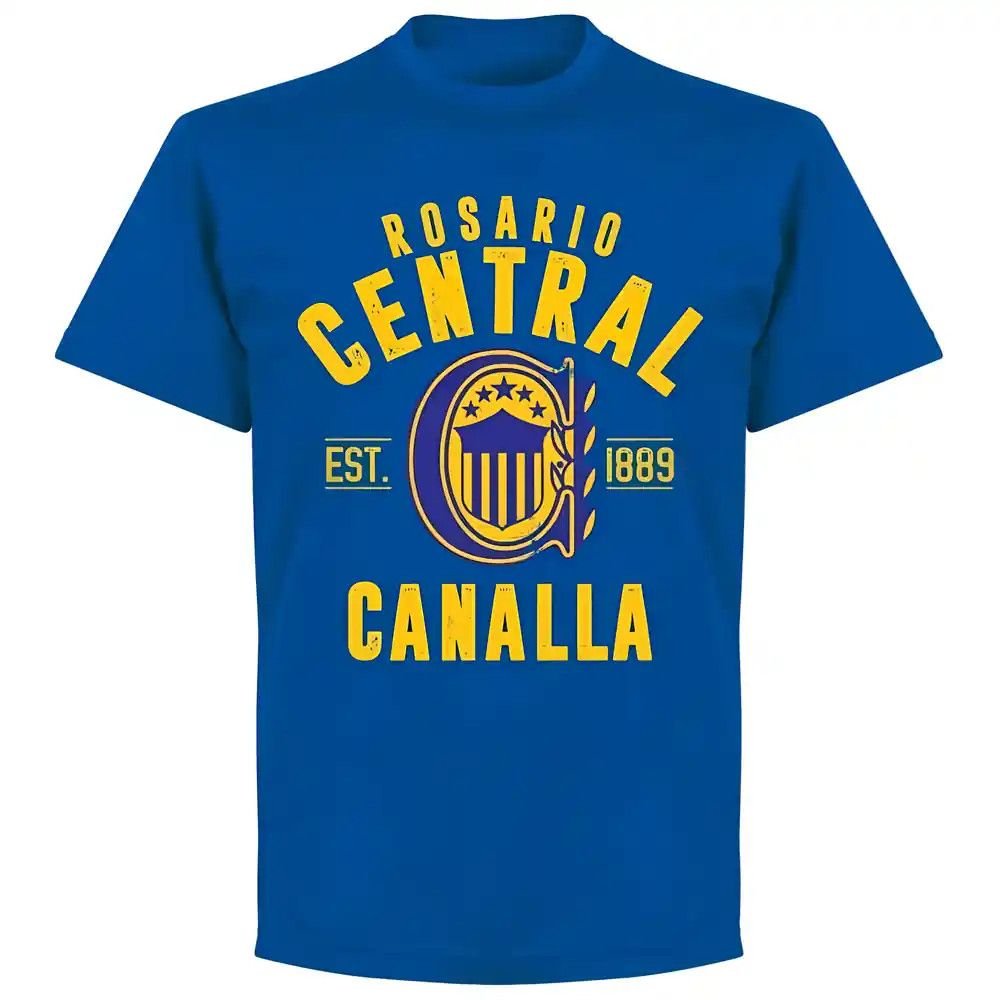 Rosario Central Rosario Central Men's Established T‑shirt Royal in Blue - 2