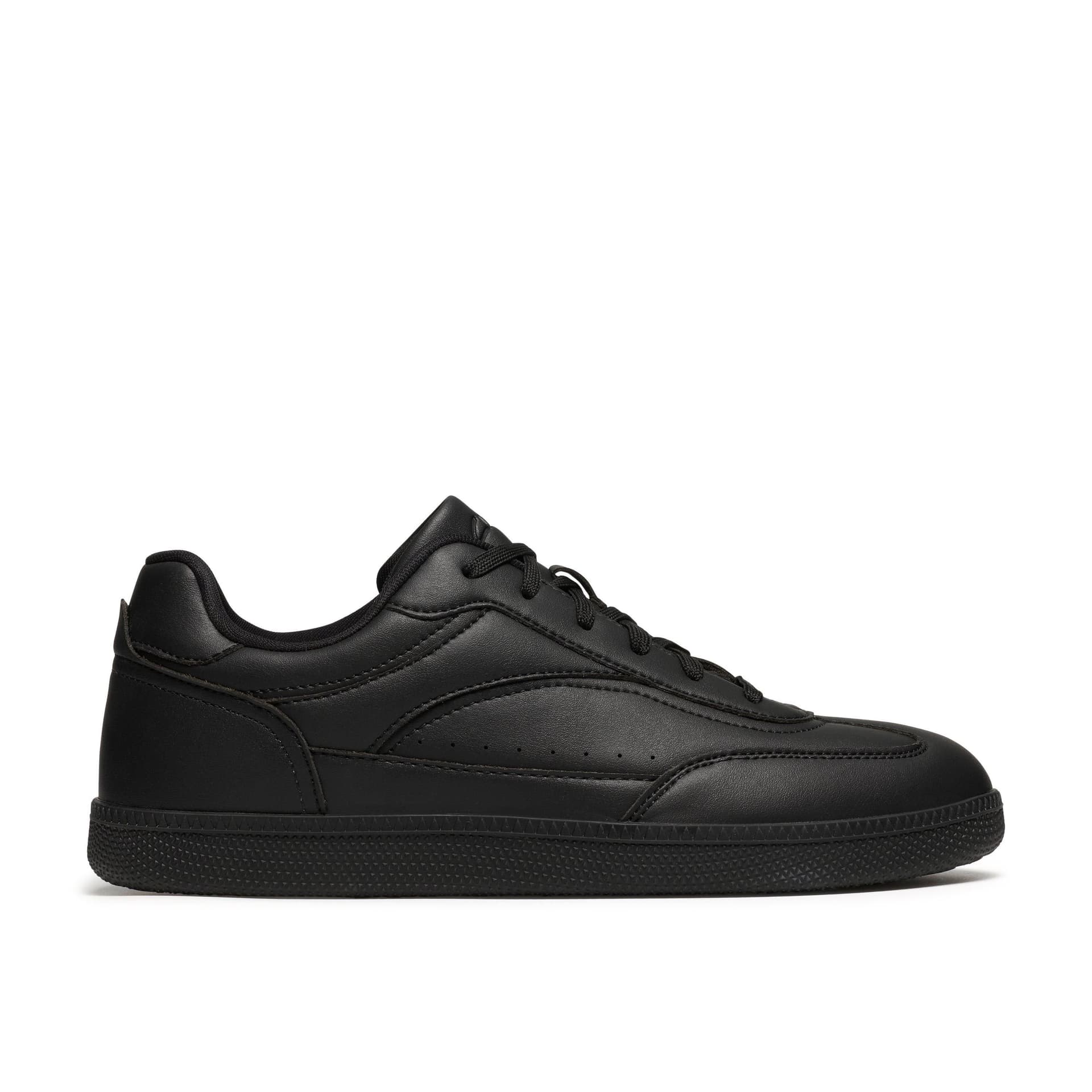 Clarks Clarks Men's Fosse Cup Black/Black Trainers, Lace Up in Black