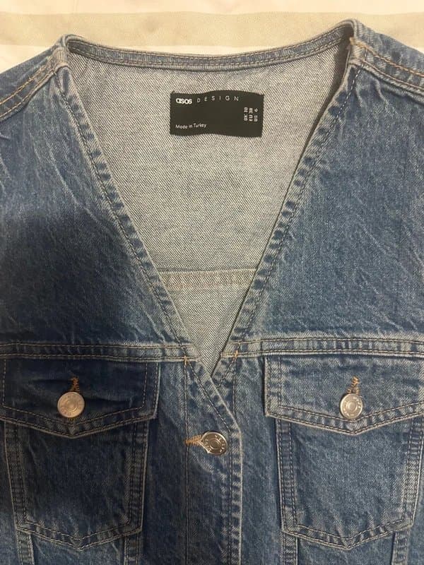ASOS ASOS Denim corset