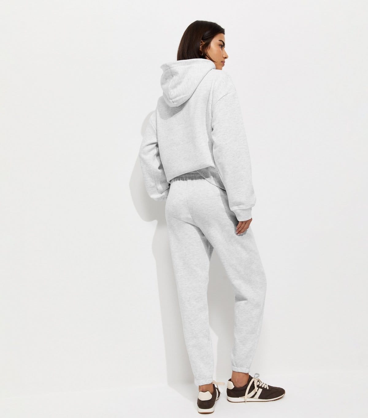New Look Women's Grey Cuffed Ankle Joggers New Look - 4