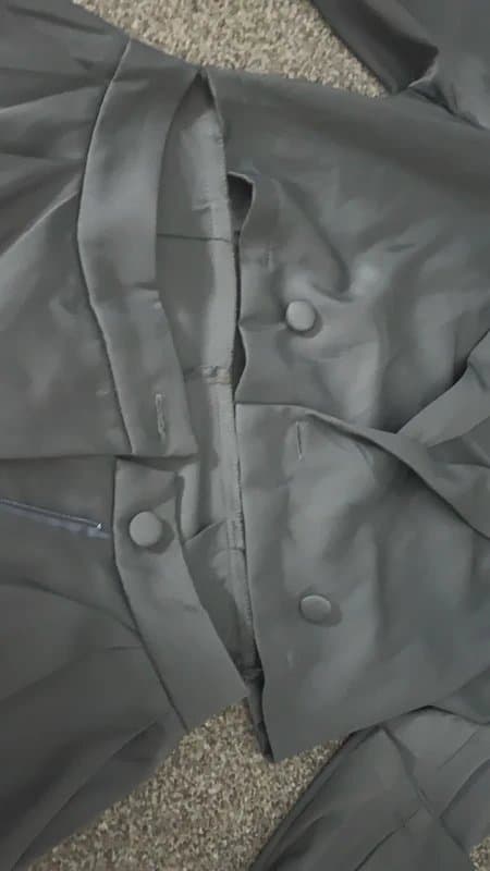 PLT Grey  blazer play suit size  12  PLT