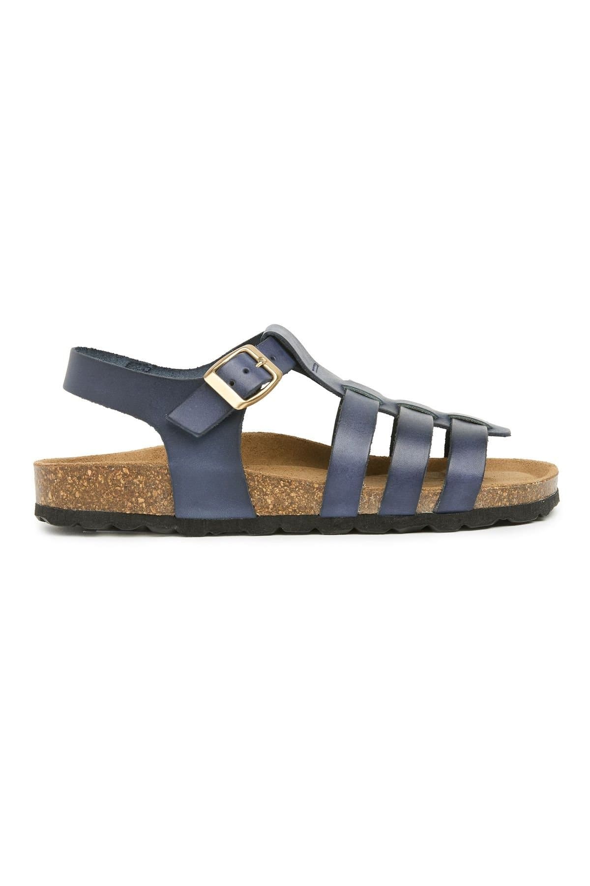 Celtic & Co Celtic & Co Women's Gladiator Sandal in Mid Navy