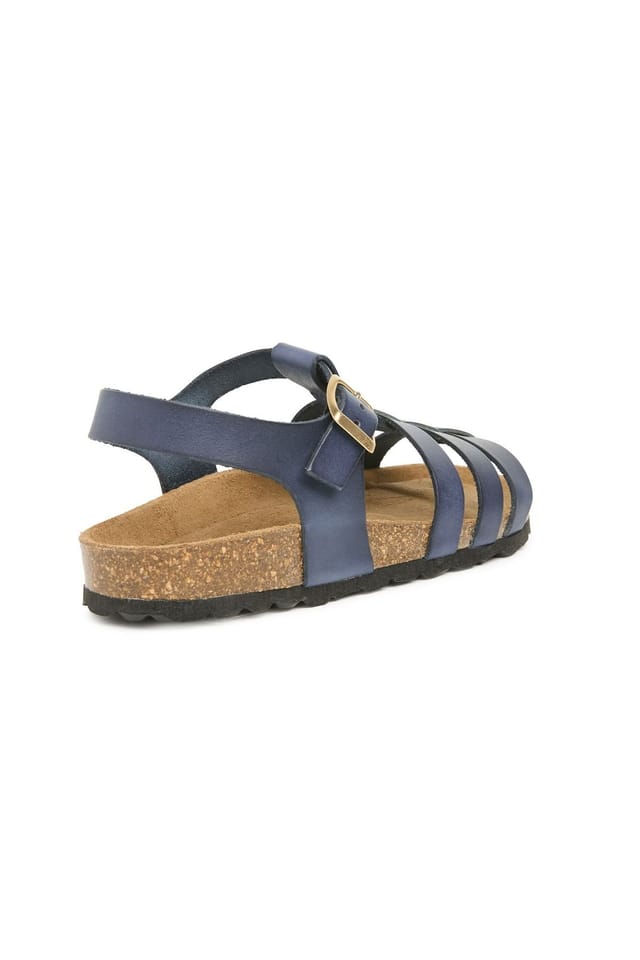 Celtic & Co Celtic & Co Women's Gladiator Sandal in Mid Navy - 2