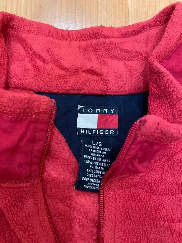Tommy Hilfiger Rare Vintage Tommy Hilfiger Fleece Jacket – Size L