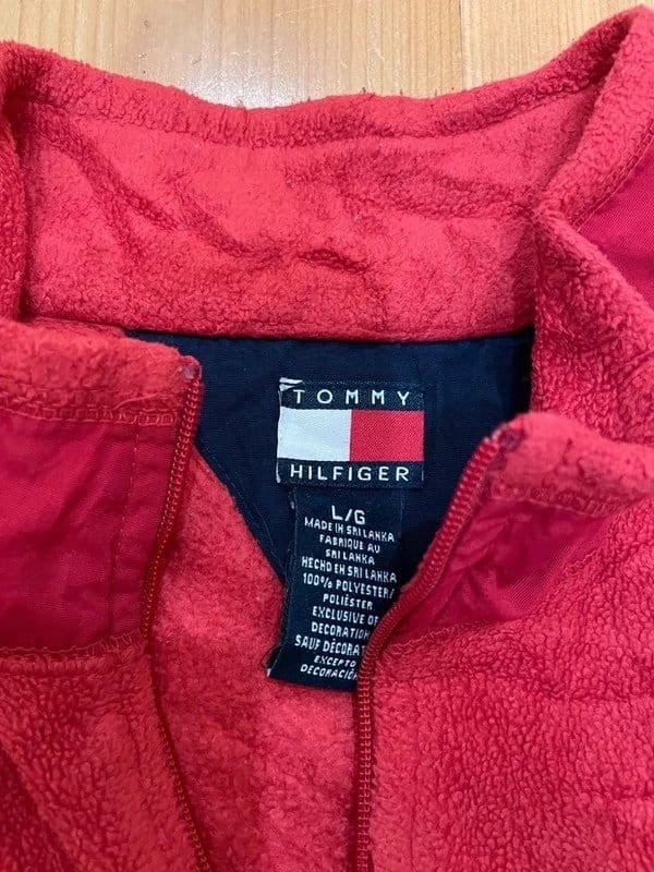 Tommy Hilfiger Rare Vintage Tommy Hilfiger Fleece Jacket – Size L - 1