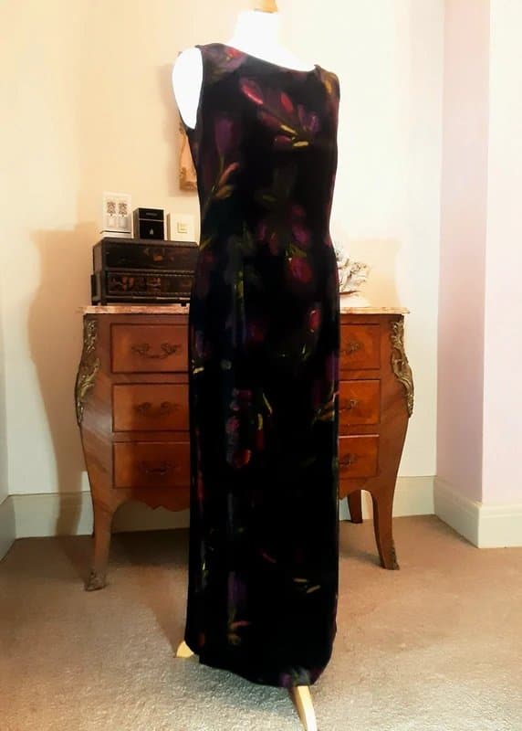 PLANET Planet BNWT silk velvet occasion dress 12