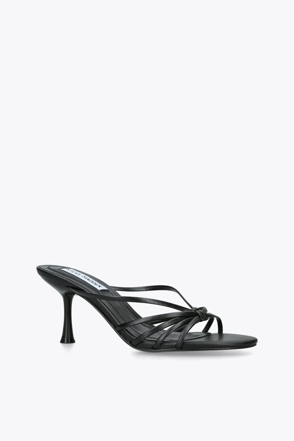 Steve Madden STEVE MADDEN Women's 'Edna Black' Leather Heels in Black - 4