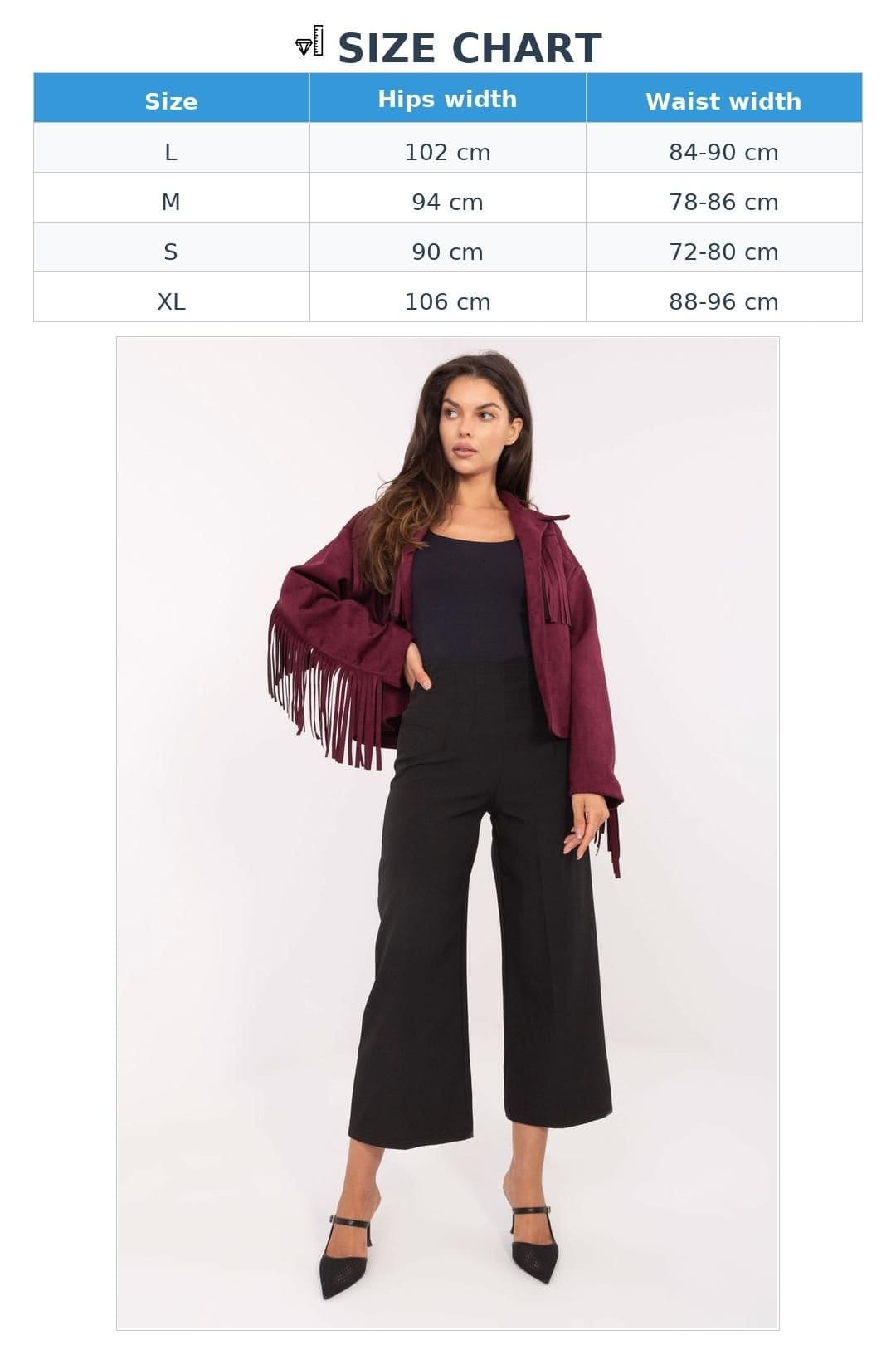 Love Lace Love Lace Women's Elegant High Waisted Wide Leg Culottes in Black - 4