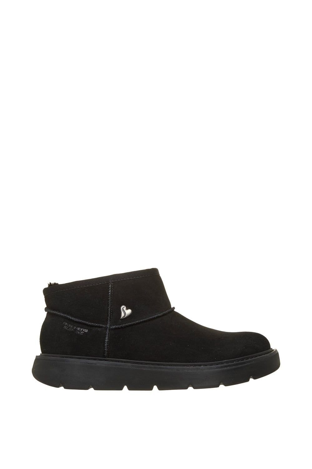 Skechers Skechers Women's Keepsakes Cozy Mini Ankle Boot in Black - 4