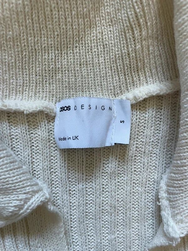ASOS Design Sleeveless knitted top
