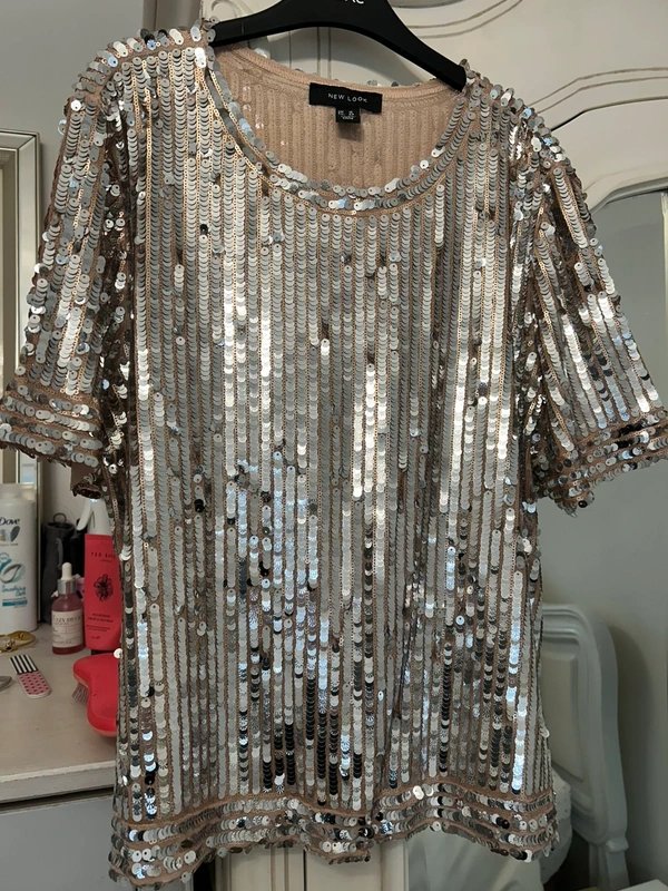 New Look Sequin embellished top - 1