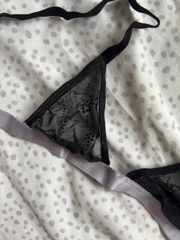 ASOS Lace diamanté bra - Size small