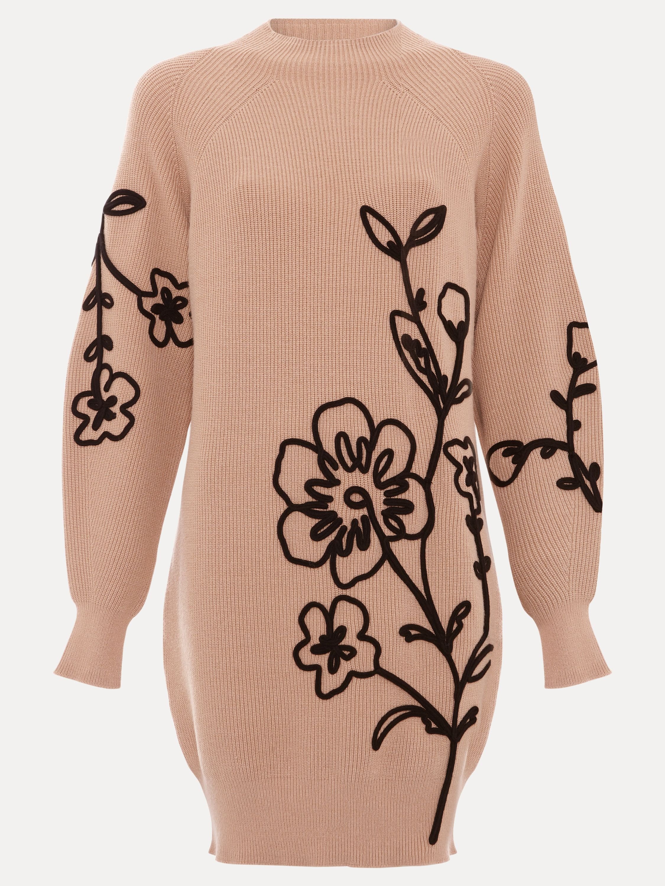 Phase Eight Phase Eight Women's Rosa Applique Jumper in Fawn - 2