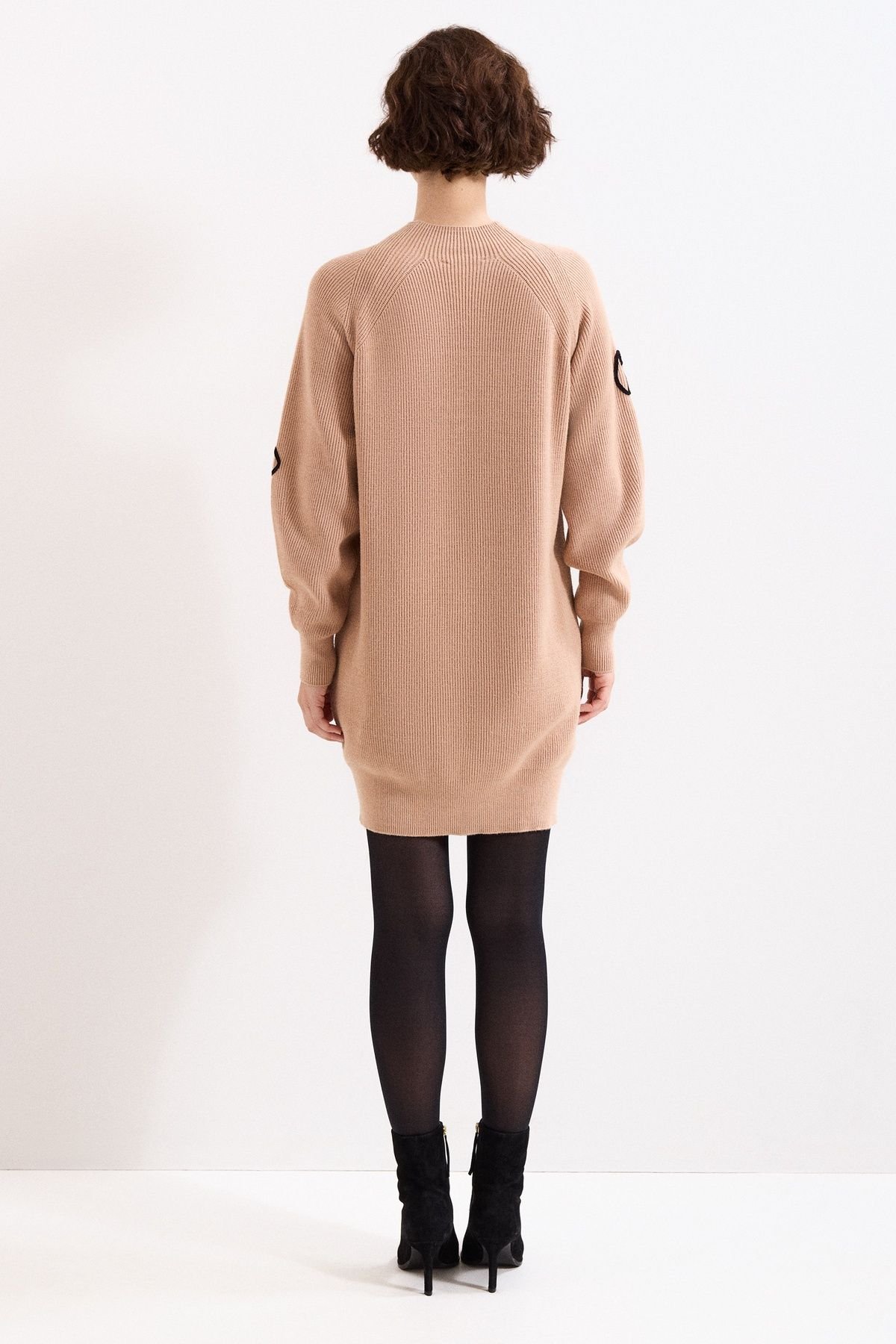 Phase Eight Phase Eight Women's Rosa Applique Jumper in Fawn - 4