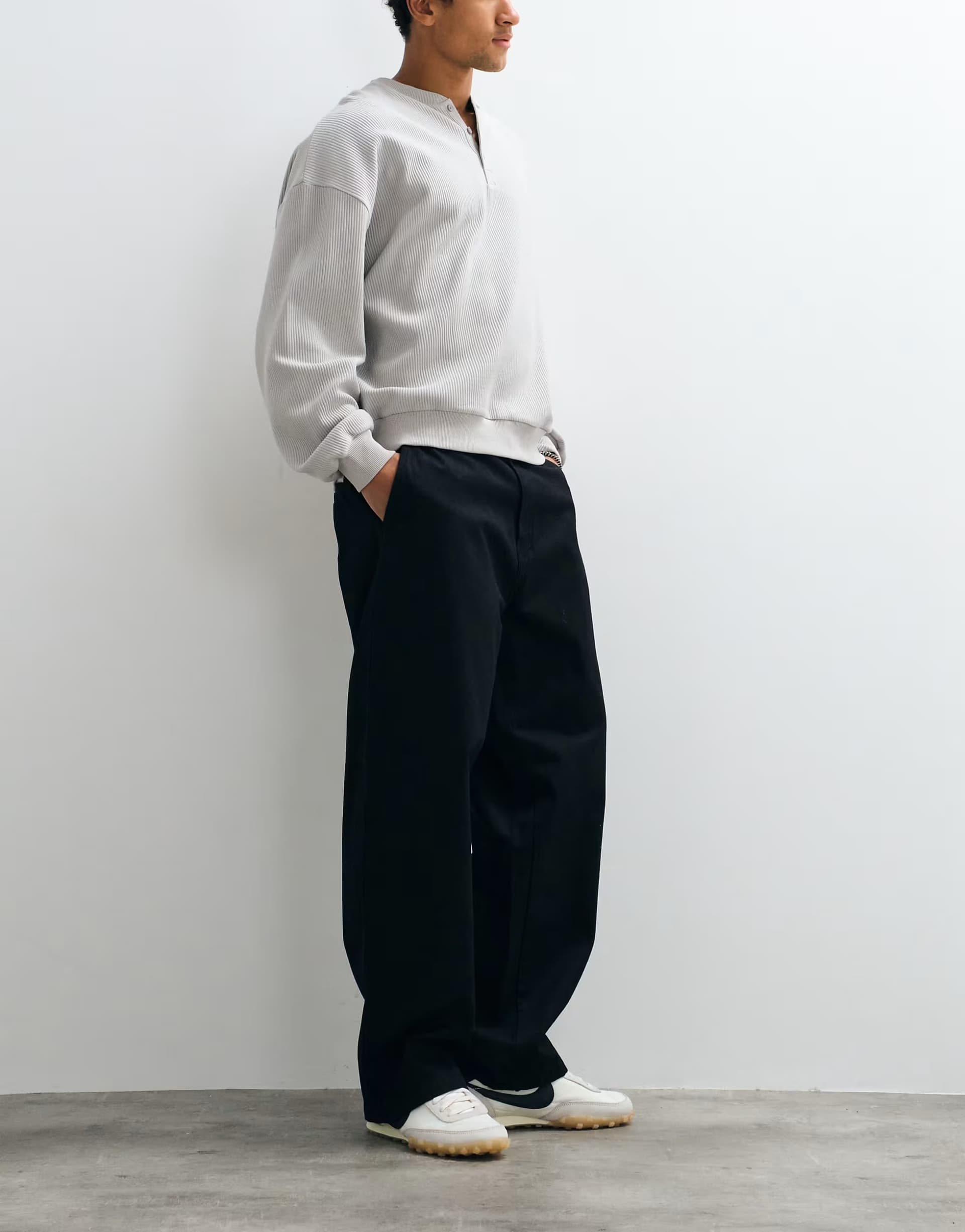 ASOS Carhartt WIP brady pant in black
