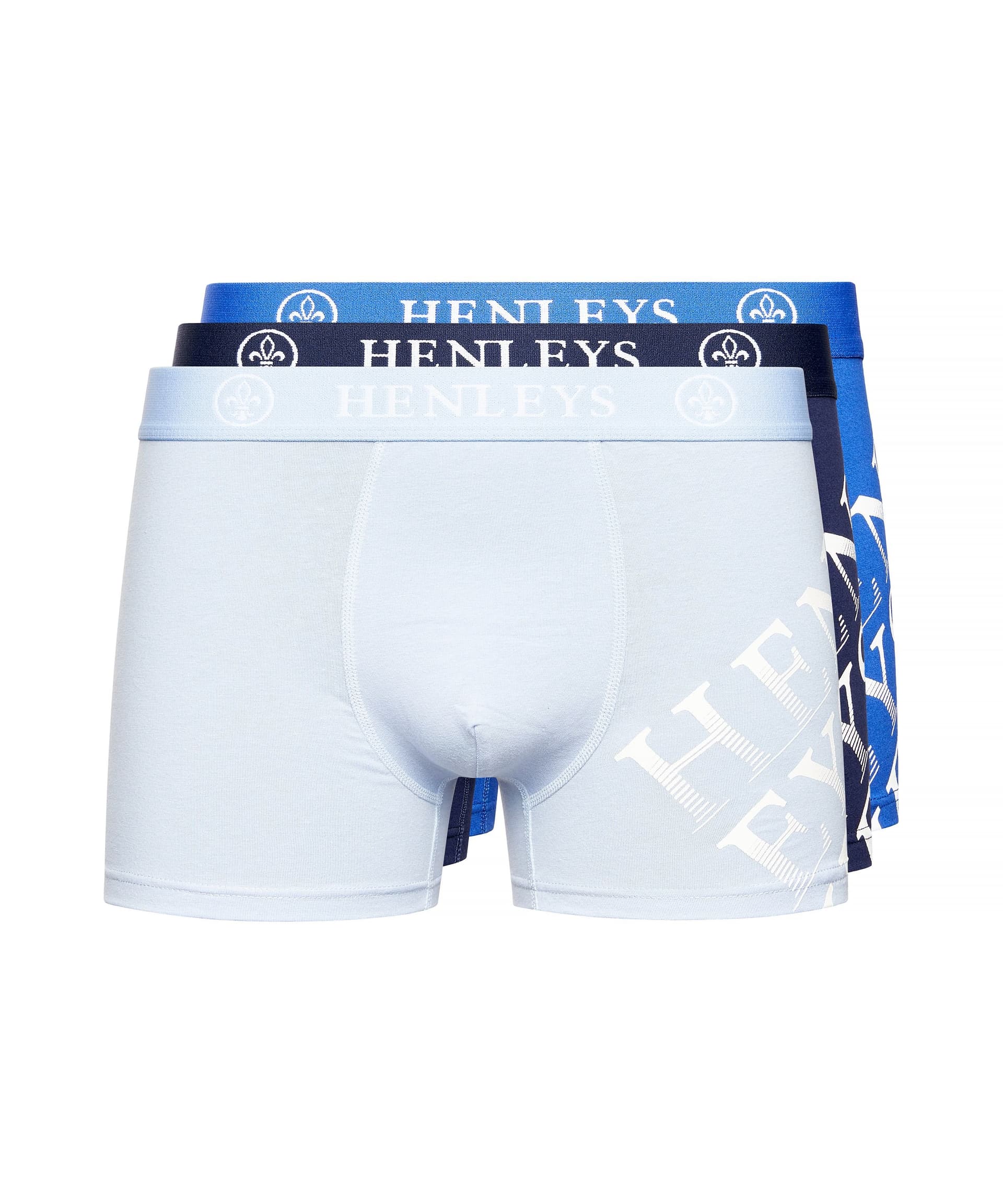 Henleys Henleys Men's Tringles Boxers 3 Pack