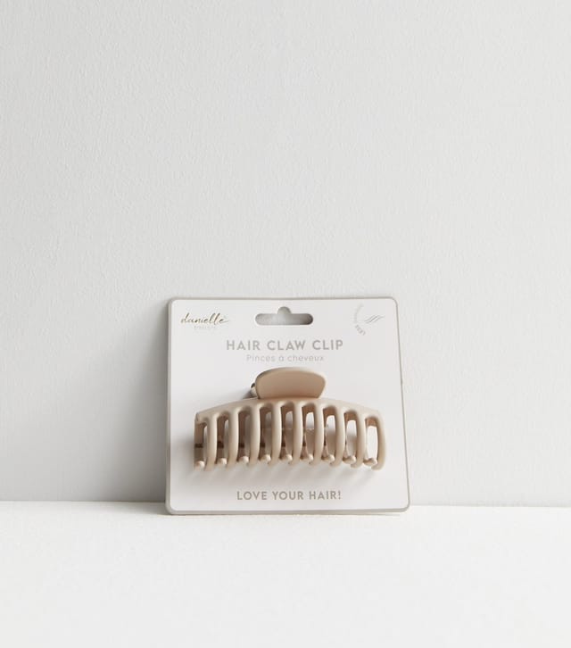 Danielle Creations Cream Hair Claw Clip Danielle New Look - 2
