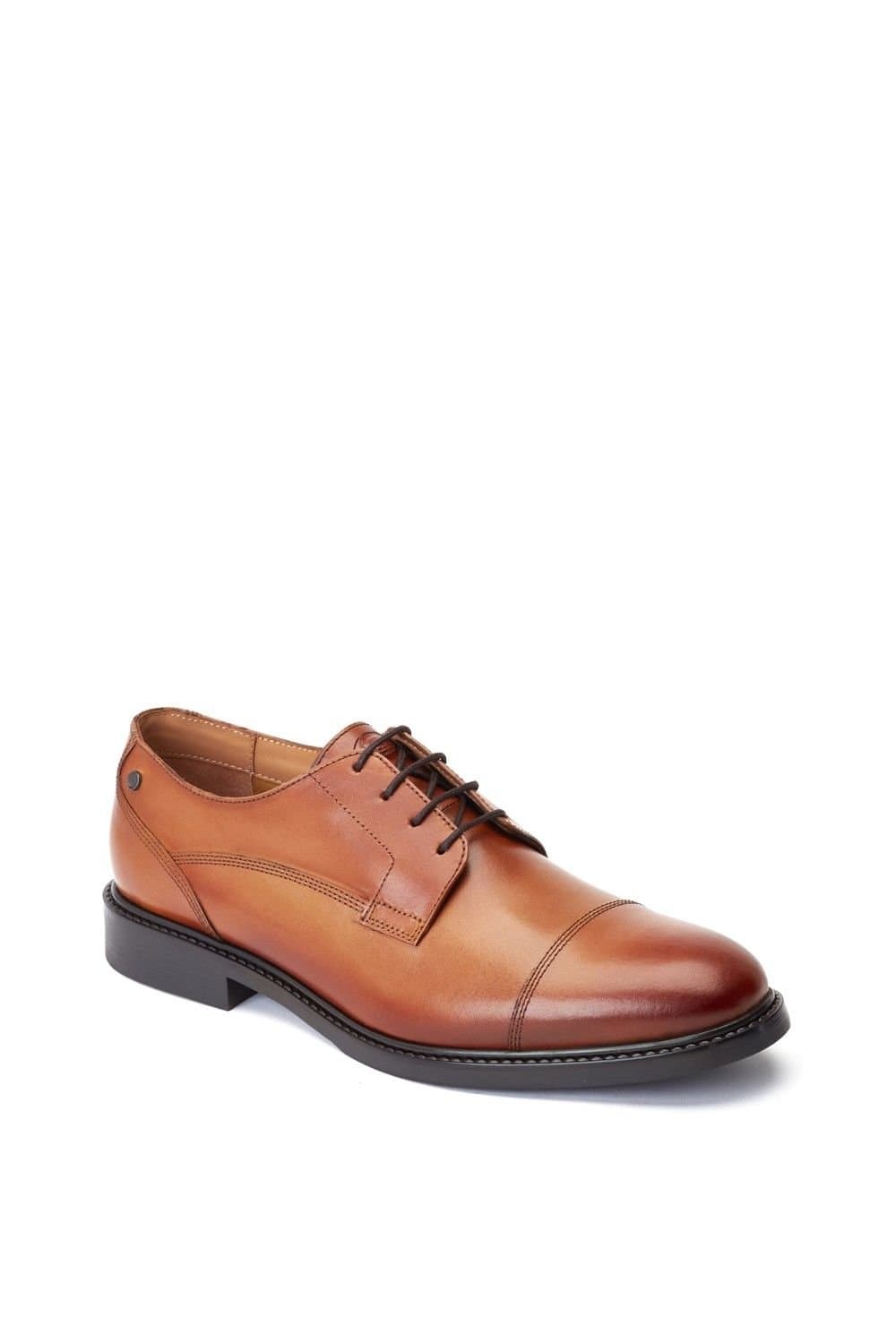 Base London Base London Men's Magnus Toe-Cap Derby in Tan