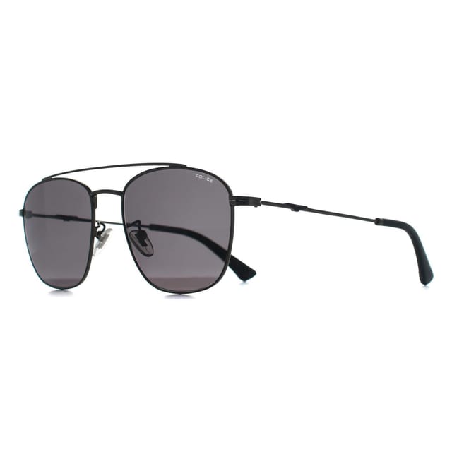 Police Police Men's Aviator Shiny Bakelite Smoke Grey SPL996 Origins Lite 2 - 2