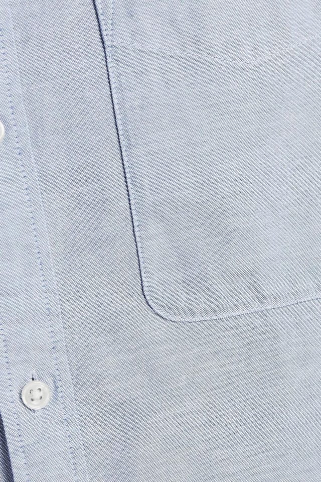 jack & jones Jack & Jones Men's Slim Fit Shirt Long Sleeve Comfortable Cashmere Blue XXL - 3