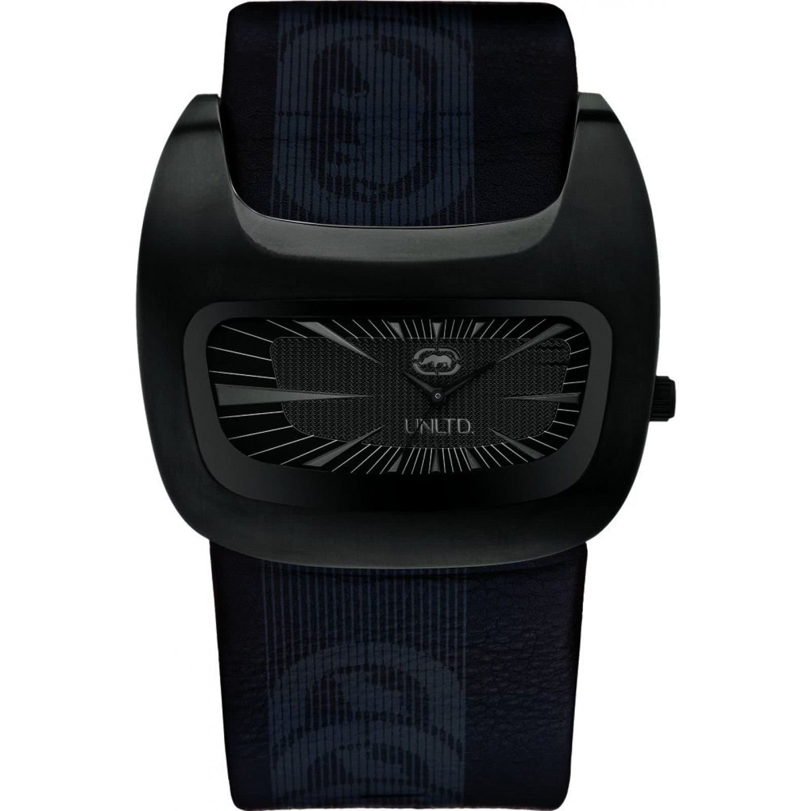 Marc Ecko Marc Ecko Men's E16077G2S 50mm Quartz Watch in Black