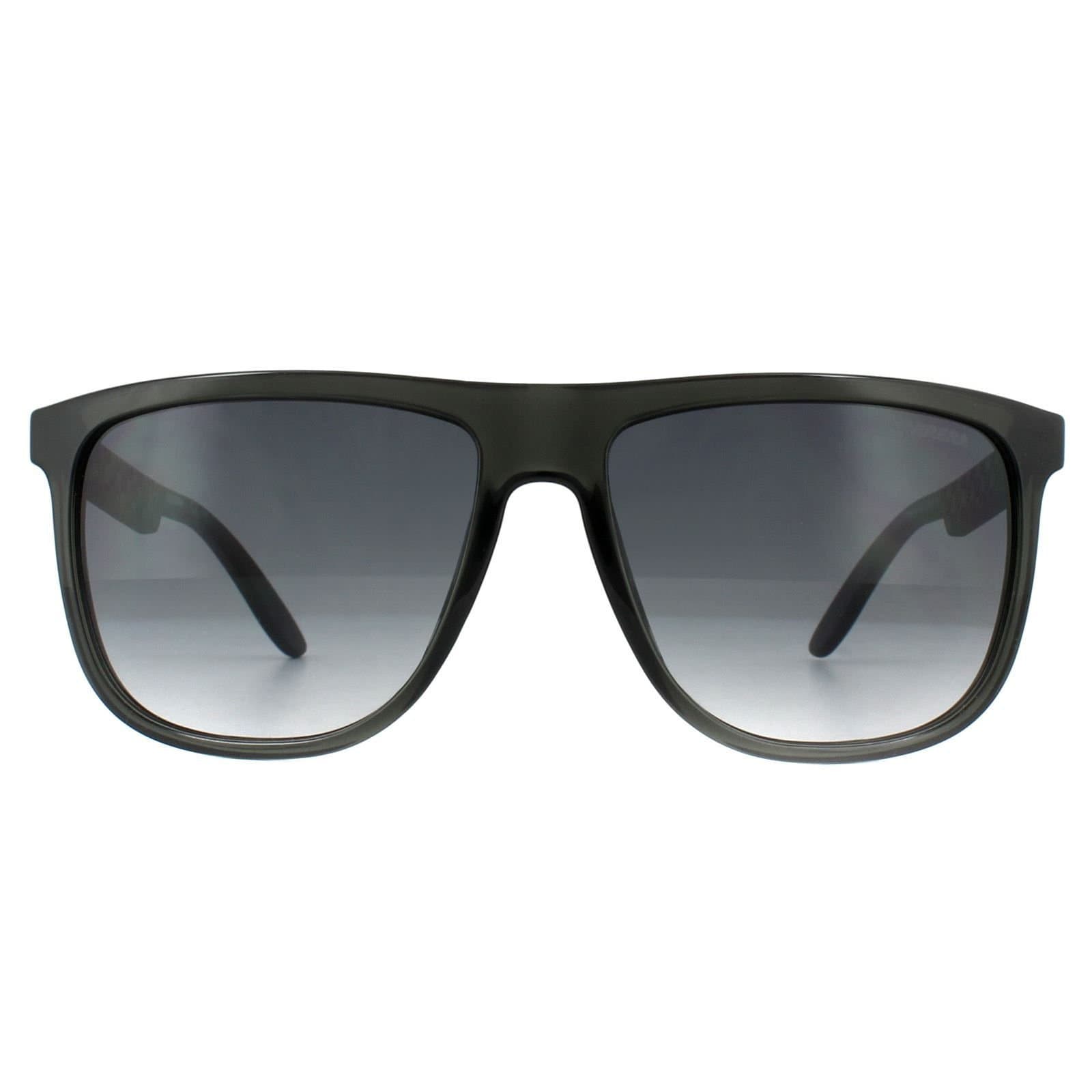 Carrera Carrera Men's Rectangle Dark Grey Grey Gradient Sunglasses