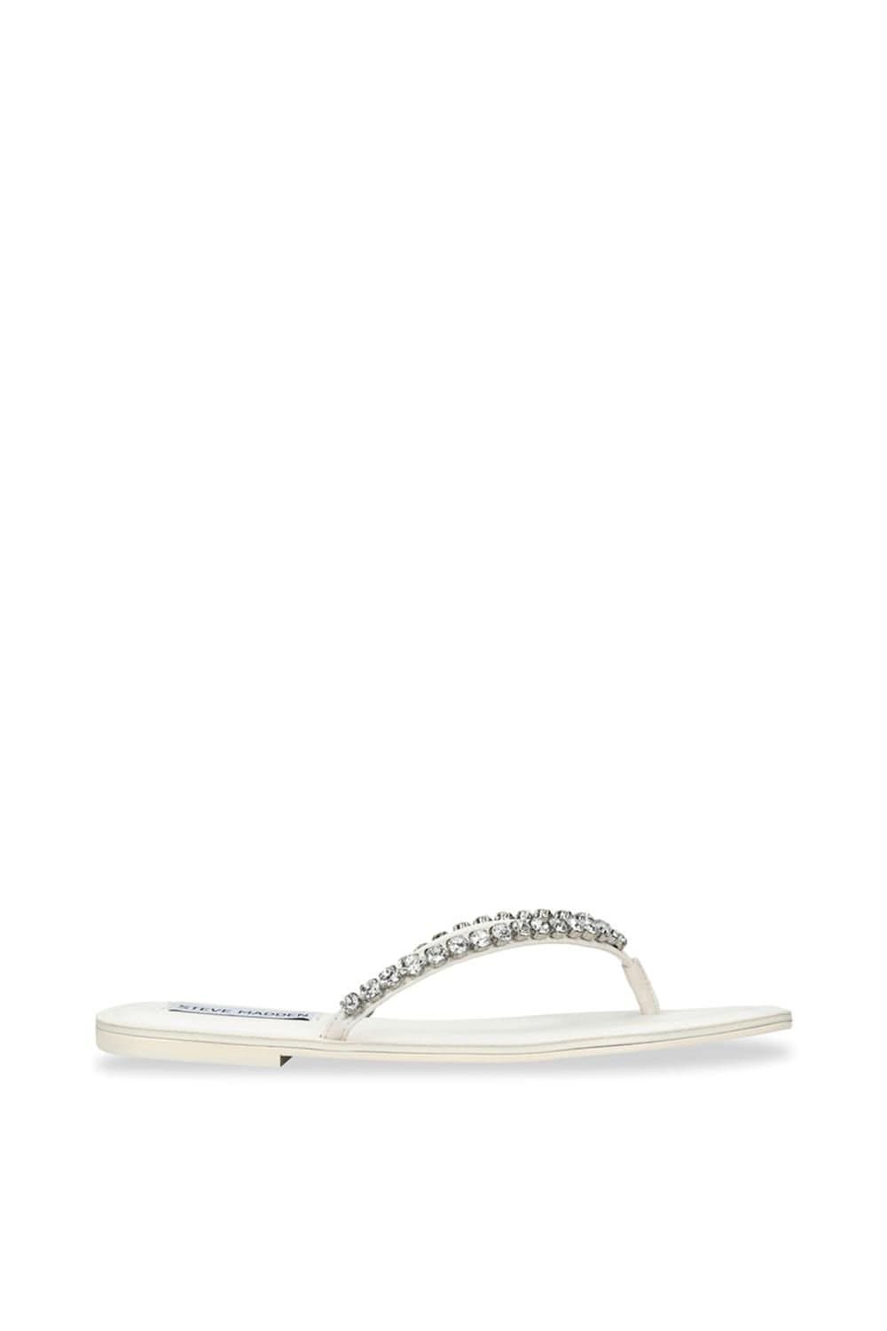 Steve Madden STEVE MADDEN Women's 'Kustom White' Sandals in White