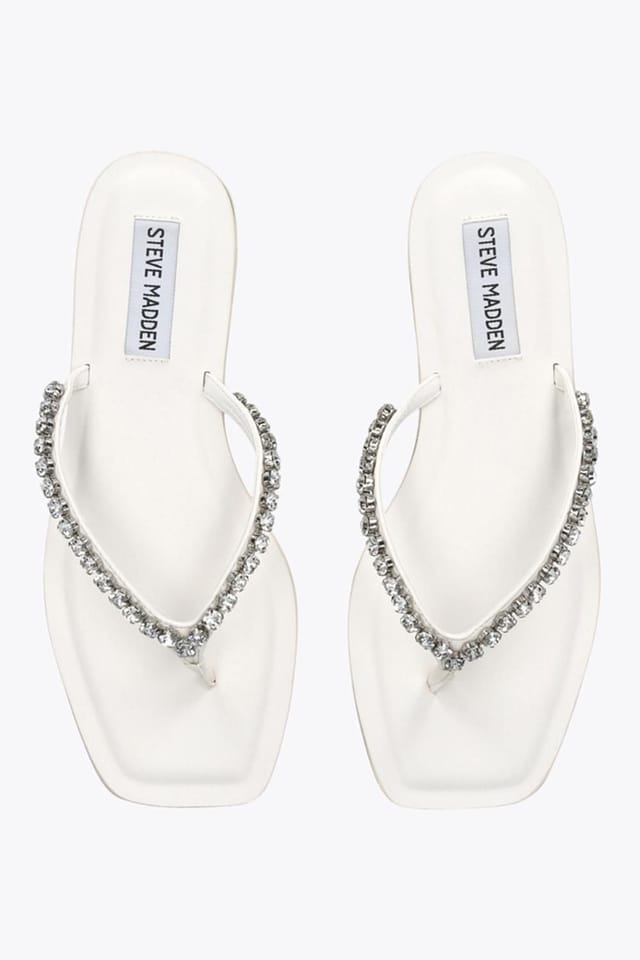 Steve Madden STEVE MADDEN Women's 'Kustom White' Sandals in White - 2