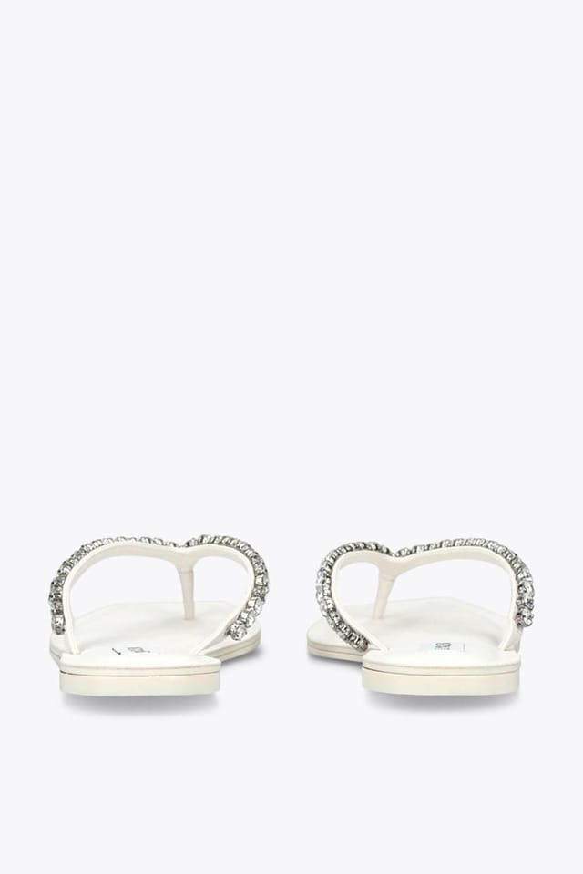 Steve Madden STEVE MADDEN Women's 'Kustom White' Sandals in White - 3