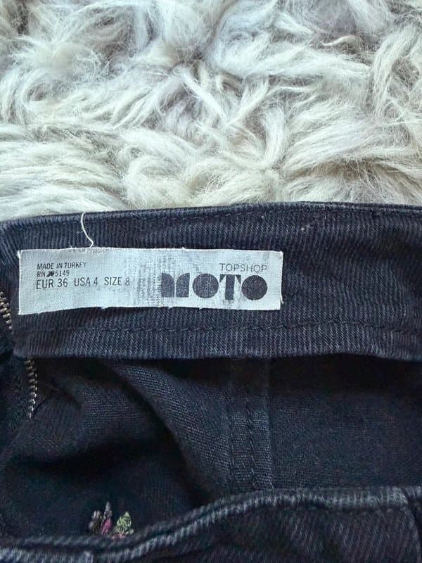 Topshop Black mini skirt