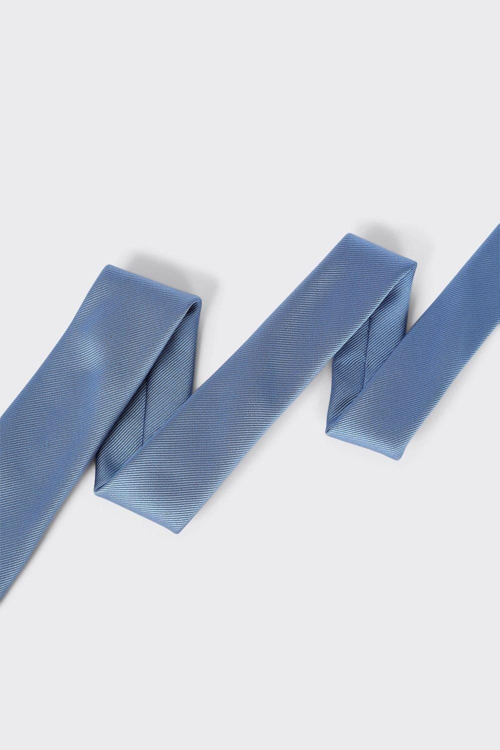 Burton Burton Men's Light Blue Slim Tie - 4