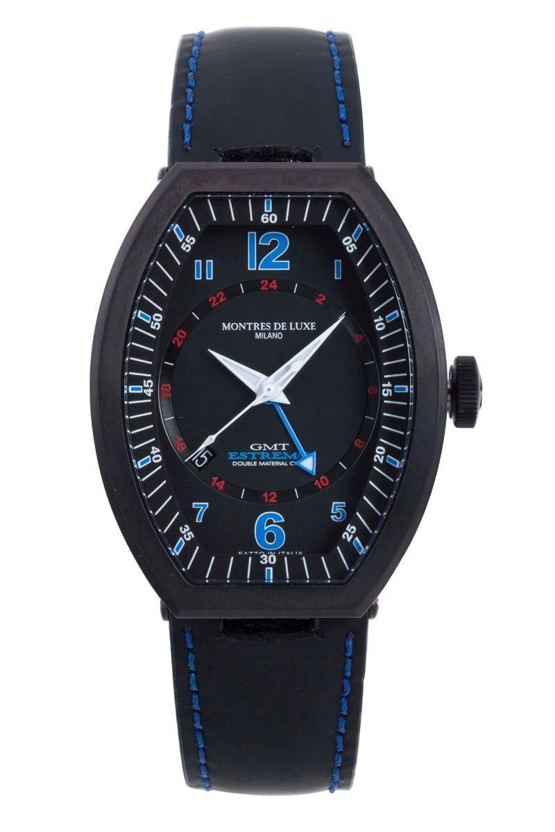 Montres De Luxe Montres De Luxe Men's Estremo Black Watch - 2