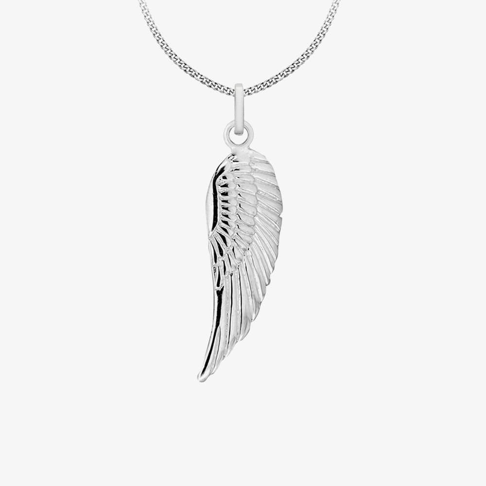 T.H.Baker T.H.Baker Women's Sterling Silver Angel Wing Pendant 8.62.8071