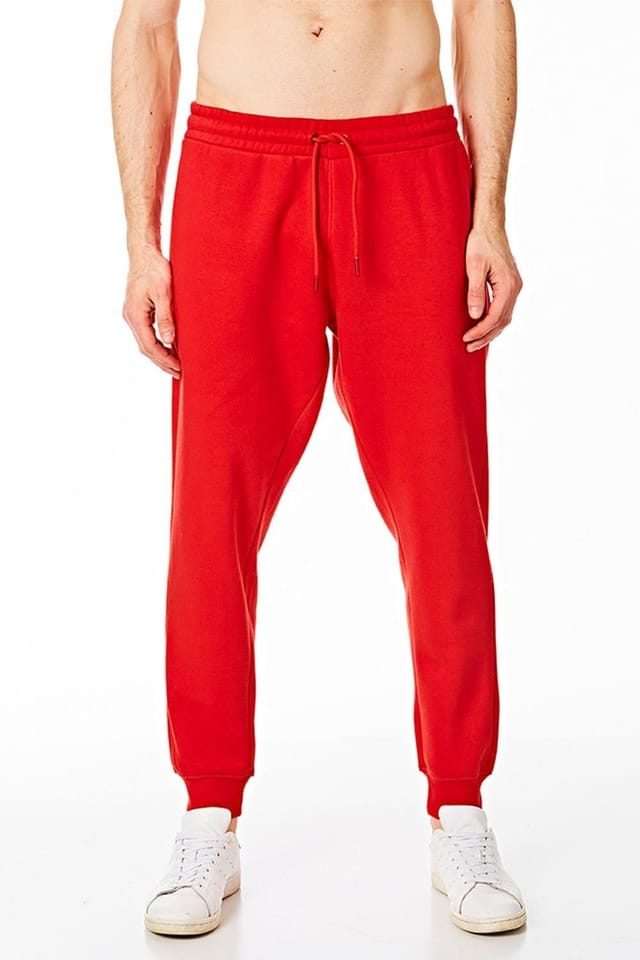 RIPT Essentials RIPT Essentials Men's Essential Cuffed Joggers in Red - 2